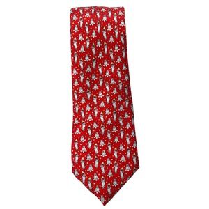 Vineyard Vines Silk Necktie Bears‎ & Bulls Party Hats Novelty Print Tie B14Q